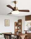 WOMO Antique Bronze Ceiling Fan Lamp - WM5183b thumbnail