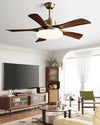 WOMO Antique Bronze Ceiling Fan Lamp - WM5183b thumbnail