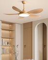 WOMO Modern Oak-look Ceiling Fan Lamp - WM5185 thumbnail