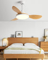 WOMO Modern Oak-look Ceiling Fan Lamp - WM5185 thumbnail