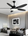 WOMO 5 Blade Modern Ceiling Fan Lamp - WM5189 thumbnail
