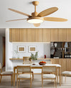 WOMO 5 Blade Modern Ceiling Fan Lamp - WM5189 thumbnail