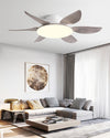 WOMO 6 Blade Low Profile Ceiling Fan with Bright Light - WM5191 thumbnail
