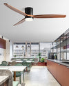 WOMO 3 Blade Low Profile Ceiling Fan Lamp - WM5193 thumbnail