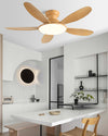 WOMO 5 Blade Low Profile Ceiling Fan Lamp - WM5194 thumbnail
