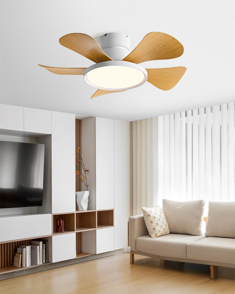 WOMO 30 Inch Low Profile Ceiling Fan Lamp - WM5196