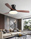 WOMO Modern Low Profile Ceiling Fan Lamp - WM5198 thumbnail