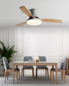 WOMO Modern Low Profile Ceiling Fan Lamp - WM5198 thumbnail