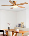 WOMO Modern Low Profile Ceiling Fan Lamp - WM5198 thumbnail