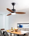 WOMO Mid Century Modern Ceiling Fan Lamp-WM5204 thumbnail