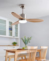 WOMO Mid Century Modern Ceiling Fan Lamp-WM5204 thumbnail