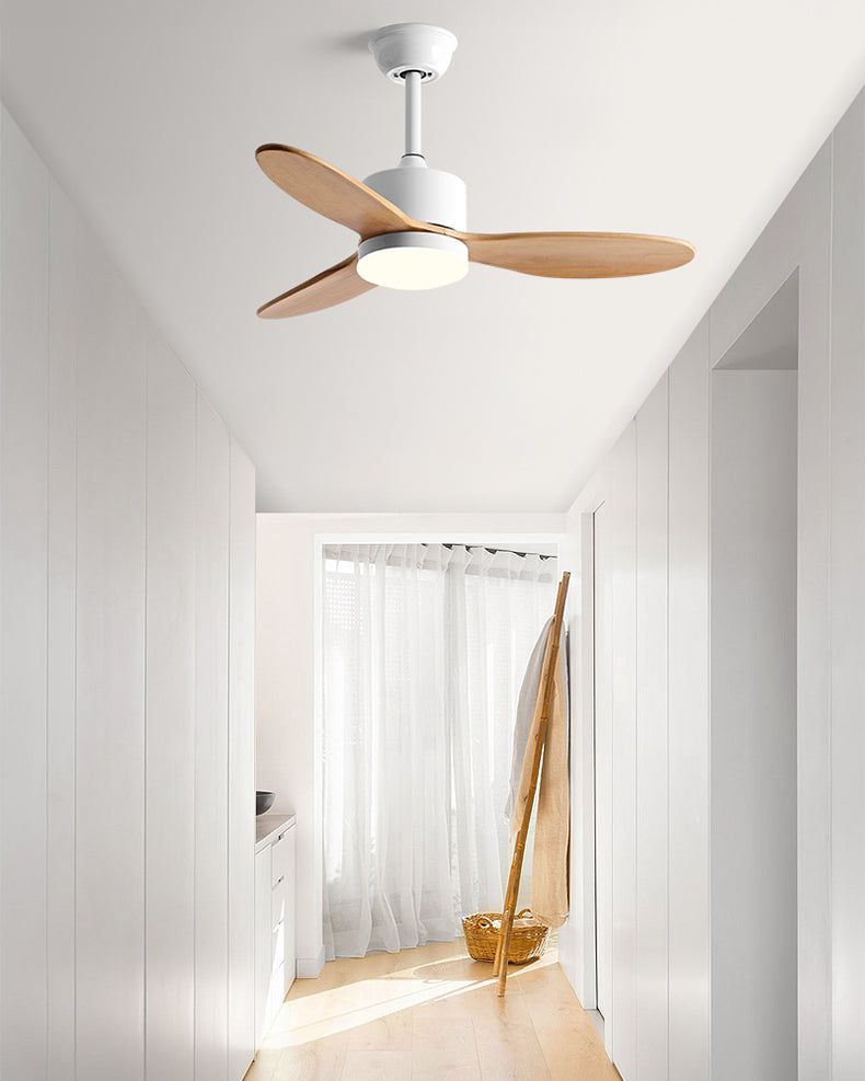 WOMO Mid Century Modern Ceiling Fan Lamp-WM5204