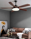 WOMO 5 Blade Modern Ceiling Fan Lamp - WM5206 thumbnail