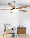 WOMO 5 Blade Modern Ceiling Fan Lamp - WM5206 thumbnail