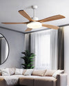 WOMO 5 Blade Modern Ceiling Fan Lamp - WM5206 thumbnail