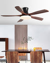 WOMO 5 Blade Low Profile Ceiling Fan Lamp - WM5208 thumbnail