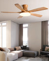 WOMO 5 Blade Low Profile Ceiling Fan Lamp - WM5208 thumbnail