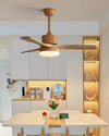 WOMO Modern Wood Ceiling Fan Lamp - WM5209 thumbnail