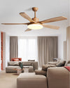 WOMO Modern Wood Ceiling Fan Lamp - WM5209 thumbnail