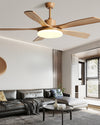 WOMO Modern Wood Ceiling Fan Lamp - WM5209 thumbnail