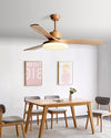 WOMO Modern Wood Ceiling Fan Lamp - WM5209 thumbnail