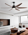 WOMO 6 Blade Large Ceiling Fan Lamp-WM5212 thumbnail