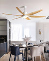 WOMO 6 Blade Large Ceiling Fan Lamp-WM5212 thumbnail
