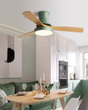 WOMO Modern Low Profile Ceiling Fan Lamp-WM5214 thumbnail