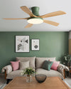 WOMO Modern Low Profile Ceiling Fan Lamp-WM5214 thumbnail