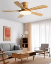 WOMO Modern Low Profile Ceiling Fan Lamp-WM5214 thumbnail