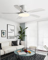 WOMO Modern Low Profile Ceiling Fan Lamp-WM5214 thumbnail