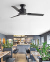 WOMO Low Profile Black Blade Ceiling Fan-WM5217a thumbnail