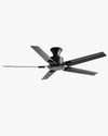 WOMO Low Profile Black Blade Ceiling Fan-WM5217a thumbnail