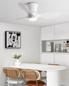 WOMO 3 Blade Small Ceiling Fan Lamp-WM5218 thumbnail
