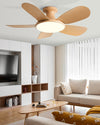 WOMO 5 Blade Low Profile Ceiling Fan Lamp-WM5226 thumbnail