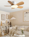 WOMO 5 Blade Low Profile Ceiling Fan Lamp-WM5226 thumbnail