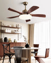WOMO Mid Century Modern Ceiling Fan Lamp - WM5228a thumbnail