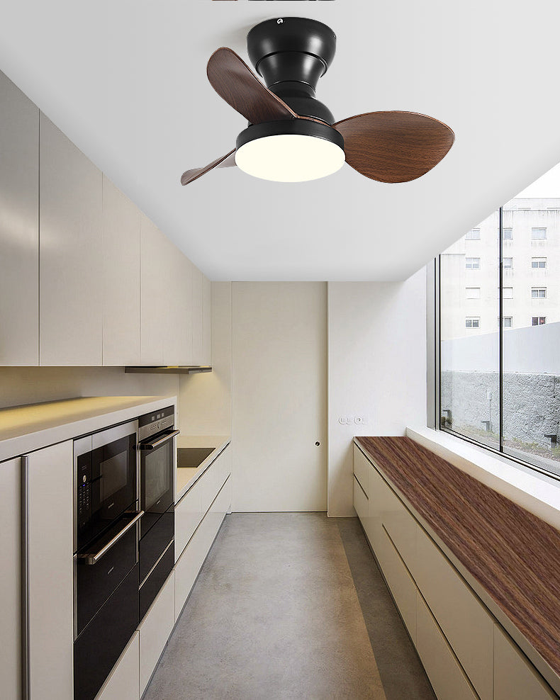 WOMO 22 Inch Small Low Profile Ceiling Fan Lamp - WM5229