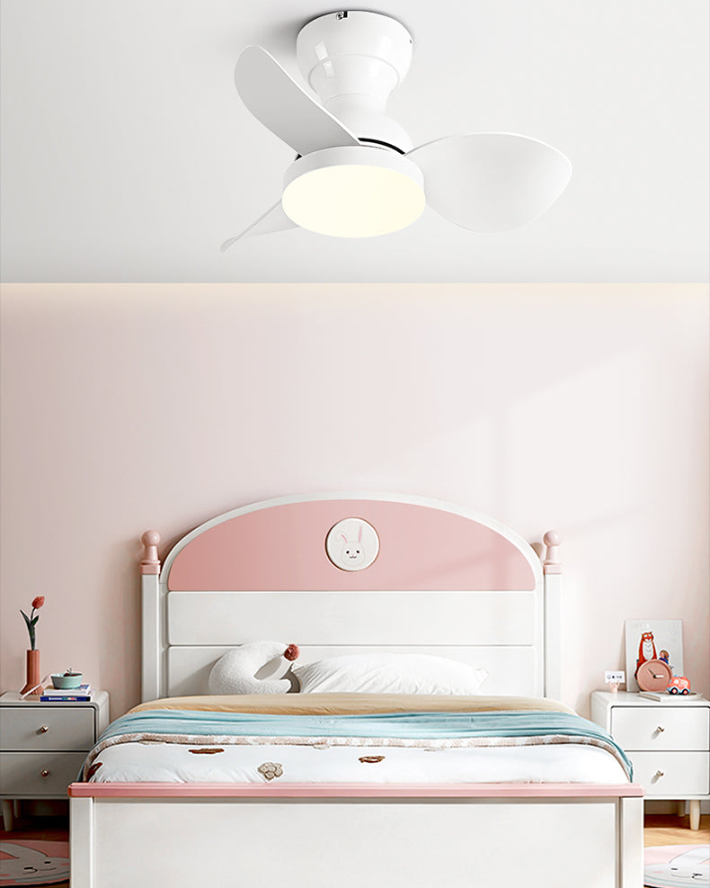 WOMO 22 Inch Small Low Profile Ceiling Fan Lamp - WM5229