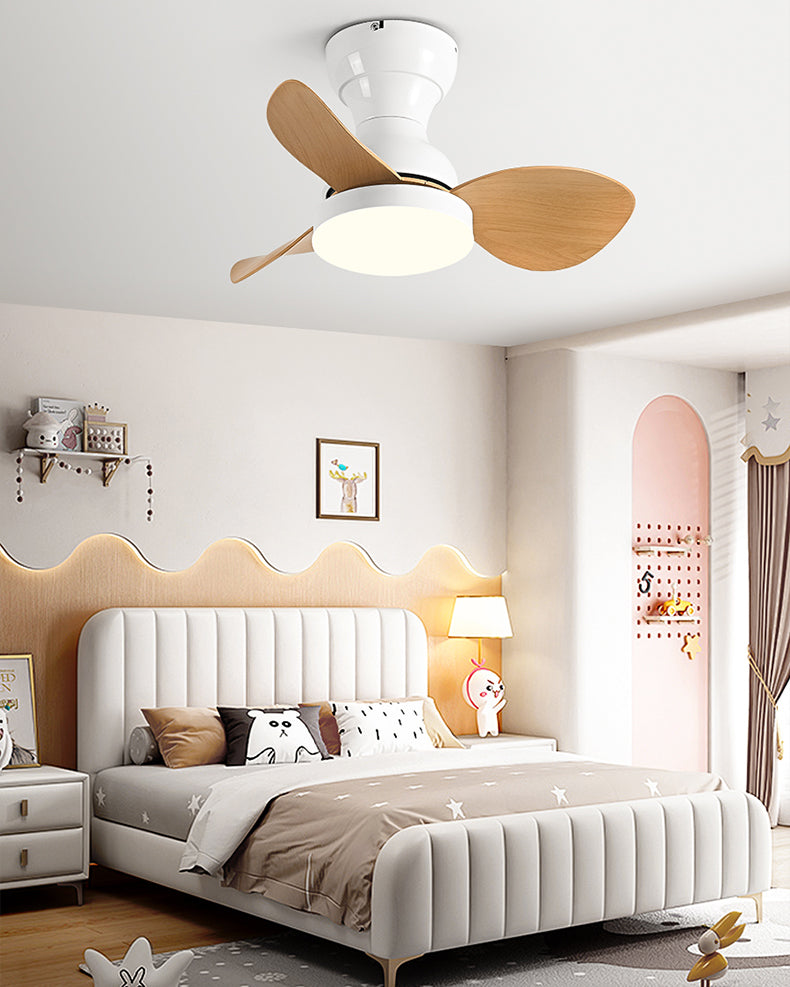 WOMO 22 Inch Small Low Profile Ceiling Fan Lamp - WM5229