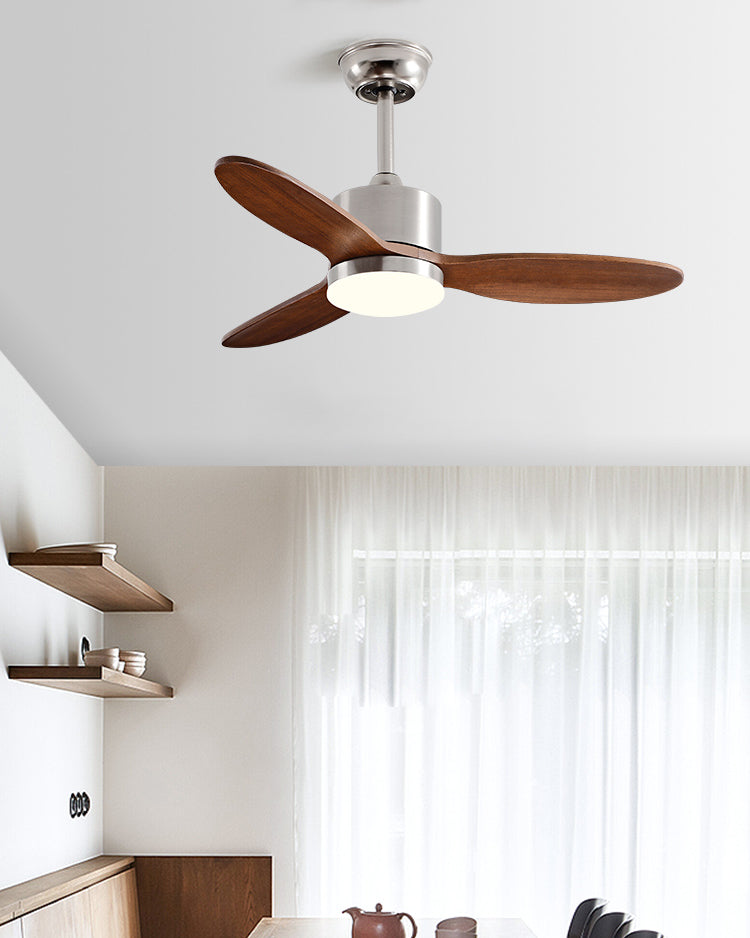 WOMO 3 Blade Modern Ceiling Fan Lamp - WM5234