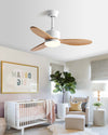 WOMO 3 Blade Modern Ceiling Fan Lamp - WM5234 thumbnail