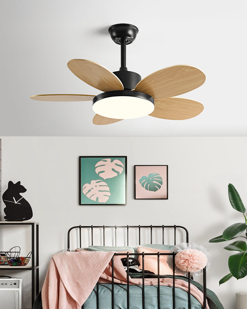 WOMO 5 Blade Children Ceiling Fan Lamp - WM5235