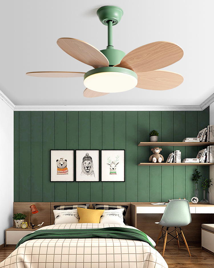 WOMO 5 Blade Children Ceiling Fan Lamp - WM5235