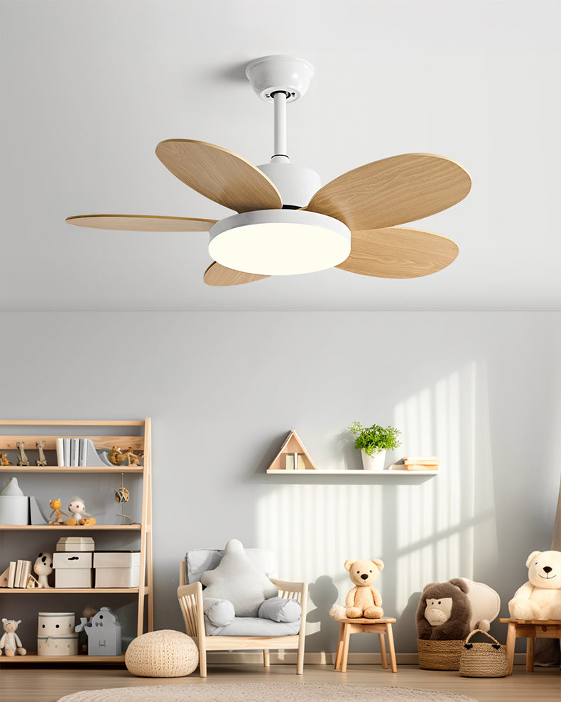 WOMO 5 Blade Children Ceiling Fan Lamp - WM5235