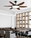 WOMO Modern 6 Blade Ceiling Fan Lamp - WM5238 thumbnail