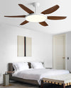 WOMO Modern 6 Blade Ceiling Fan Lamp - WM5238 thumbnail