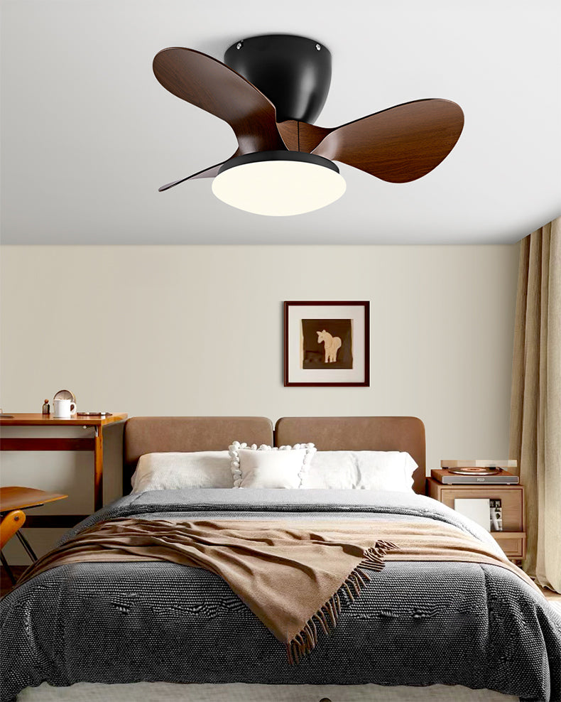 WOMO Small Low Profile Ceiling Fan Lamp - WM5240