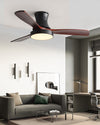 WOMO Wood Low Profile Ceiling Fan Lamp - WM5241 thumbnail