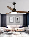 WOMO 3 Wood Blade Ceiling Fan Lamp - WM5242 thumbnail